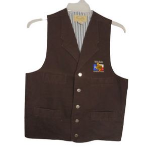 Scully RangeWear Mens‎ 100% Cotton Notched Lapel Canvas Vest